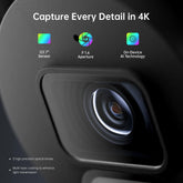 N2834D 4K Ultra HD Color Night Vision PoE Video Surveillance Kit– 8CH 4 Cameras with 2TB HDD